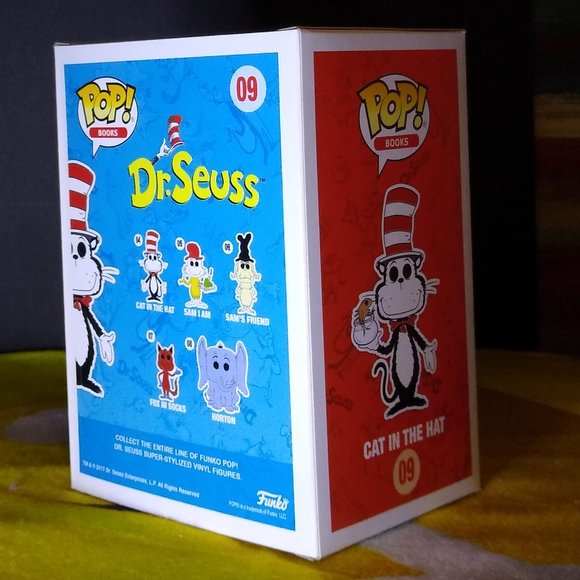 Cat In The Hat Ad Icons BAM 2nd & Charles Exclusive Funko Pop 09 NIB - Picture 2 of 4